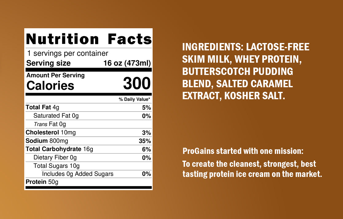 Salted Caramel - 50g Protein