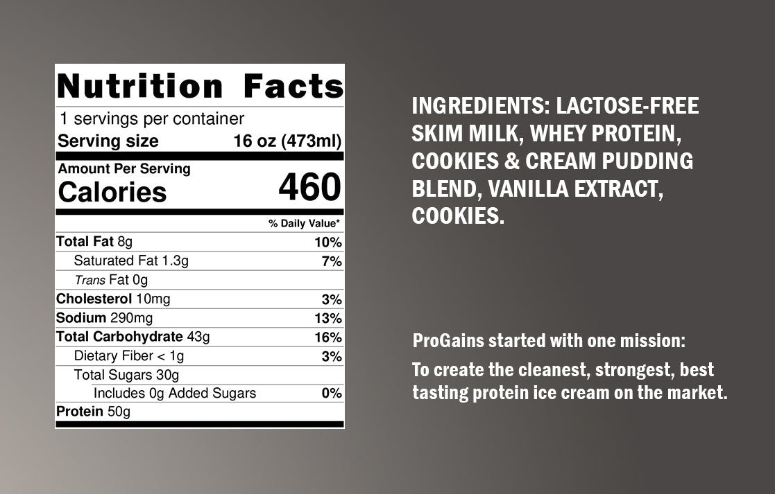 Cookies & Cream - 50g Protein