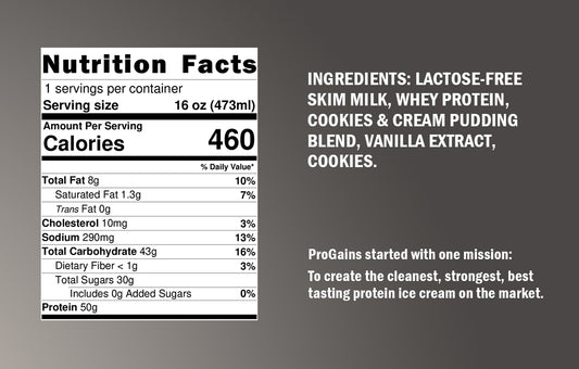 Cookies & Cream - 50g Protein