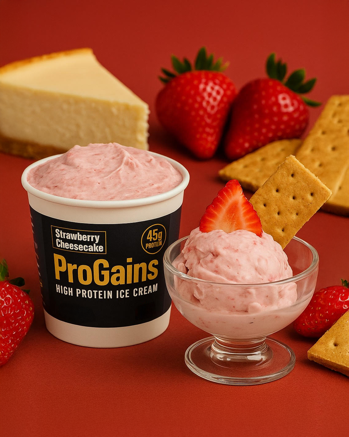 Strawberry Cheesecake - 45g Protein