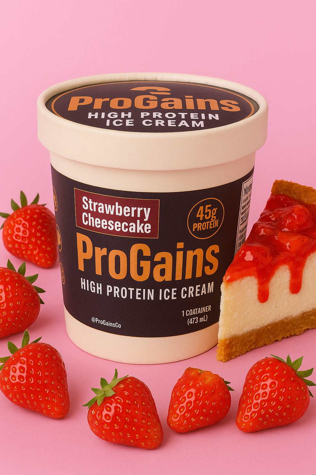 Strawberry Cheesecake - 45g Protein