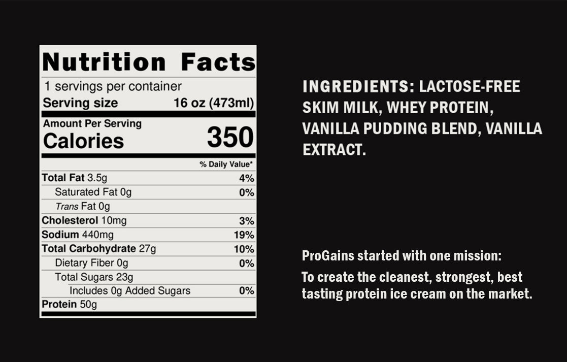 Vanilla - 50g Protein