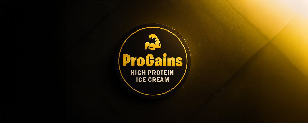 ProGains high protein ice cream